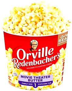 4 Cups Popcorn, Family Favorites, Movie Theater Butter