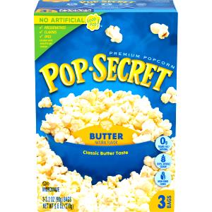 4 cups popped (28 g) Light Butter Microwave Popcorn