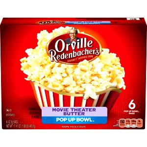4 cups popped Pop Up Bowl - Movie Theater Butter