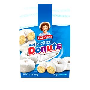4 donuts (51 g) Powdered Mini Donuts