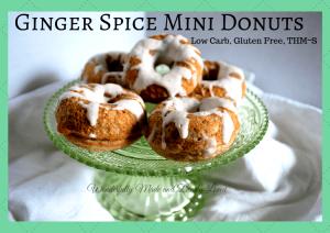 4 donuts (57 g) Gingerbread Spice Mini Donuts