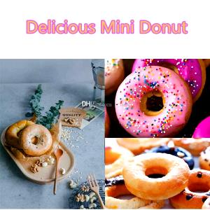 4 donuts (57 g) Strawberry Mini Donuts