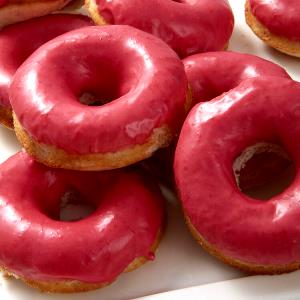 4 donuts Mimi Raspberry Donuts
