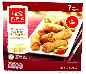 4 egg rolls (91 g) Kung Pao Chicken Mini Egg Rolls