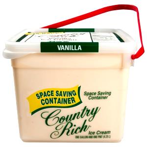 4 Fl Oz Vanilla Ice Cream, Rich