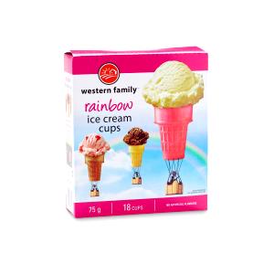 4 Grams Ice Cream Cup, Rainbow