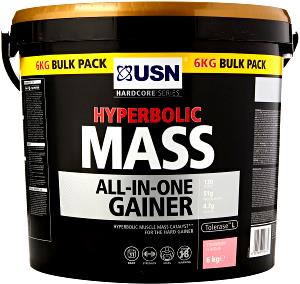 4 level scoops (188 g) Hyperbolic Mass Gainer
