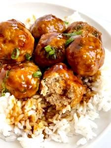 4 meatballs (74 g) Pineapple Teriyaki Chicken Meatballs