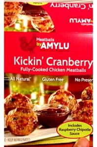 4 meatballs (75 g) Kickin