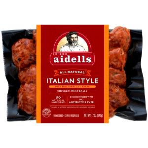 4 meatballs (85 g) Chicken Meatballs Italian Style with Mozzarella Cheese