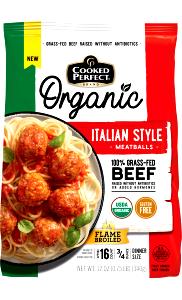 4 meatballs (85 g) Organic Italian Style Meatballs