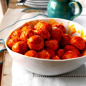 4 meatballs Buffalo Style Chicken Meatballs