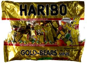 4 mini bags (40 g) Gold-Bears Minis