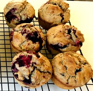 4 muffins (85 g) Mini Blueberry Muffins