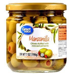 4 olives (14 g) Manzanilla Olives Stuffed with Minced Pimento