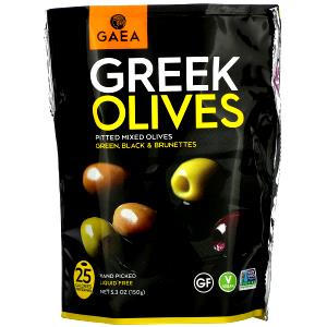 4 olives (15 g) Pitted Greek Olives