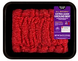 4 oz (112 g) 96% Extra Lean Ground Beef