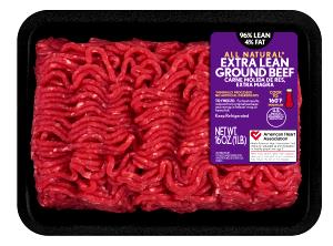 4 oz (112 g) All Natural Angus Ground Beef 86/14