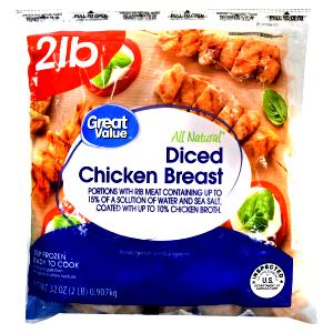 4 oz (112 g) All Natural Cubed All White Meat Chicken