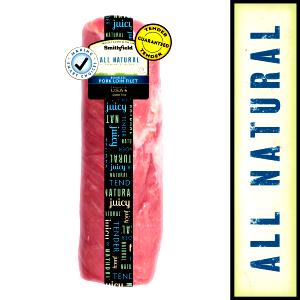 4 oz (112 g) All Natural Supreme Lean Fresh Pork Tenderloin