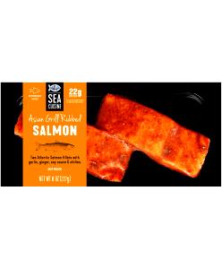 4 oz (112 g) Asian Grill Rubbed Salmon