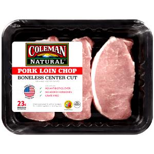 4 oz (112 g) Boneless Pork Loin Chops
