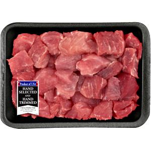 4 oz (112 g) Boneless Sirloin Diced Pork