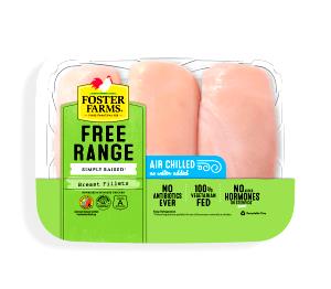4 oz (112 g) Boneless Skinless Chicken Breast Fillets with Rib Meat