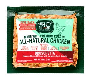 4 oz (112 g) Bruschetta Ground Chicken