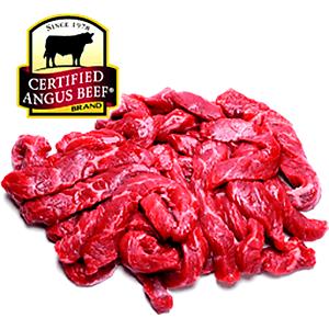 4 oz (112 g) Certified Angus Beef Stir Fry Beef