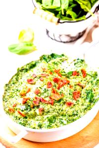 4 oz (112 g) Creamed Spinach