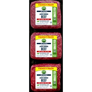 4 oz (112 g) Grass Fed Angus Ground Beef 85% Lean 15% Fat