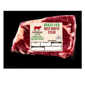 4 oz (112 g) Grass Fed Beef Boneless Ribeye Steak