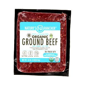 4 oz (112 g) Grass-Fed Ground Beef (85/15)