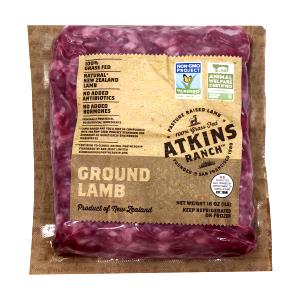 4 oz (112 g) Ground Lamb