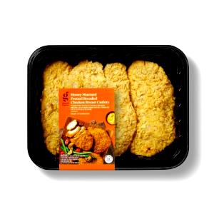 4 oz (112 g) Honey Mustard Pretzel Breaded Chicken Breast