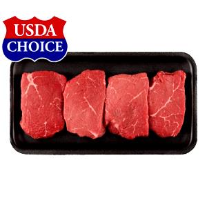 4 oz (112 g) Lean Steaks - Sirloin Tip Round Steaks