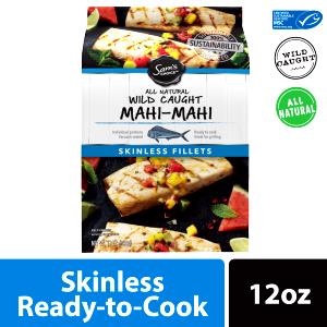 4 oz (112 g) Mahi Mahi Wild Caught Fillets