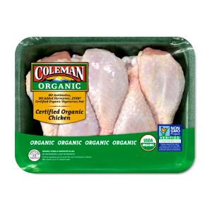 4 oz (112 g) Organic Chicken Drumsticks