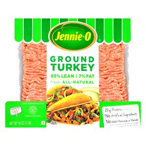 4 oz (112 g) Organic Ground Turkey 93% Lean