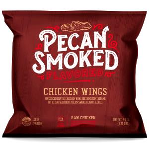4 oz (112 g) Pecan Smoked Flavored Chicken Wings