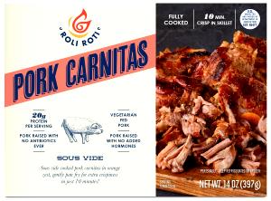 4 oz (112 g) Pork Carnitas