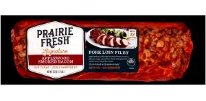 4 oz (112 g) Pork Loin with Applewood Smoked Bacon