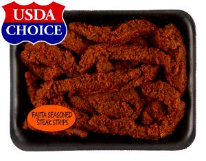 4 oz (112 g) Pork Steak For Fajitas