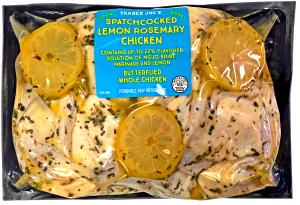 4 oz (112 g) Spatchcocked Lemon Rosemary Chicken