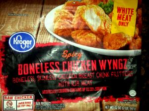 4 oz (112 g) Spicy Boneless Chicken Wyngz
