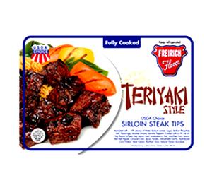 4 oz (112 g) Teriyaki Beef Sirloin Strips
