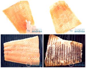 4 oz (113 g) Barbecue Cut Fresh Salmon Fillets