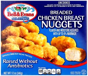 4 oz (113 g) Breaded Chicken Breast Nuggets