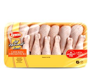 4 oz (113 g) Chicken Drumsticks